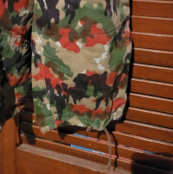 Authentic vintage Swiss Alpenflage camo field pants - Picture 4 of 7